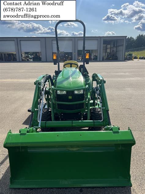 2023 John Deere 1023e And 60d Compact Utility Tractor Verkaufjasper Georgia