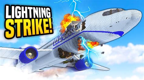 Plane Crashes From Lightning Strike Teardown Mods Gameplay Youtube