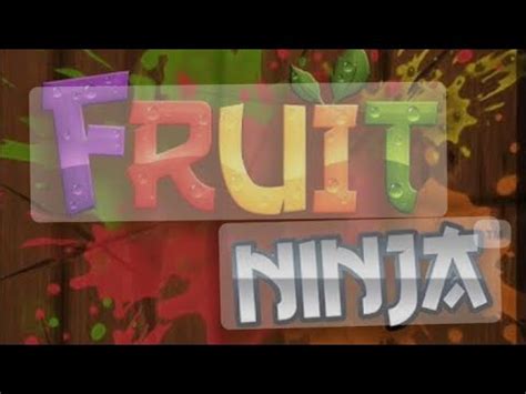 Testando O Jogo Fruit Ninja Vem Lucra Comigo Youtube