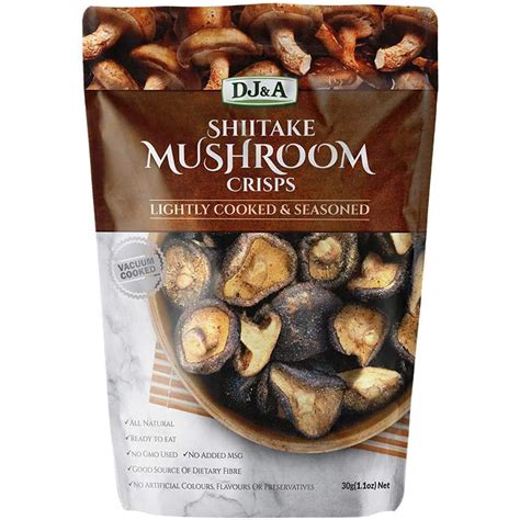 Buy Premium Quality Dj And A Shiitake Mushroom Crisps From Harris Farm