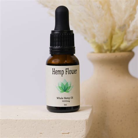 Hemp Oil - 15 ml | Hemp Flower