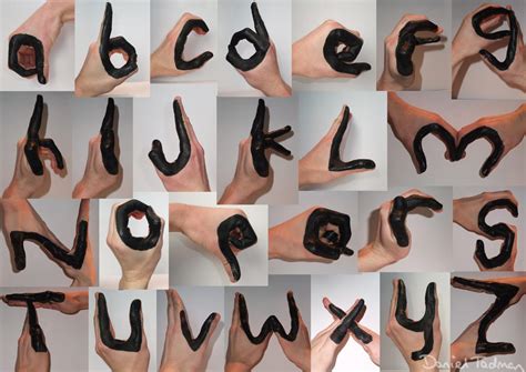 Hand Alphabet By Dans Design On Deviantart