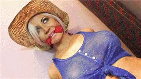 Jennifer Jade In Daring Cowgirl Adventure Double Billing Hot Blonde Beauty In Multiple Gag