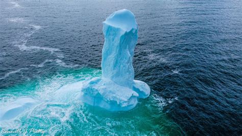 Giant Phallus Shaped Iceberg Floating In Conception Bay Surprises Residents Of Dildo Canada