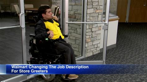 Walmart Greeter With Cerebral Palsy To Lose Job After Position Is