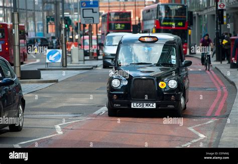 London Red Bus Black Taxi Hi Res Stock Photography And Images Alamy