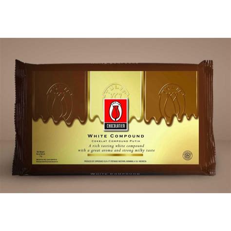 Jual Coklat Tulip White Chocolate Compound Tulip Compound 1kg