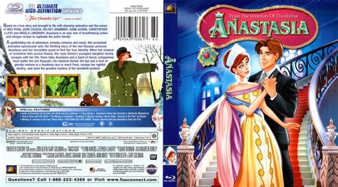 Anastasia Movie Blu Ray Scanned Covers Anastasia Dvd Covers