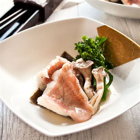 Sakamushi Fish Steamed Fish In Sake Recipetin Japan