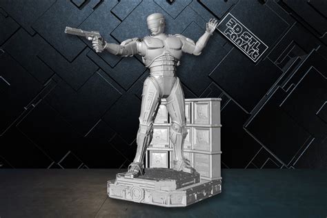 Robocop 3d Stl Files High Quality Digital Printable File Robocop Stl