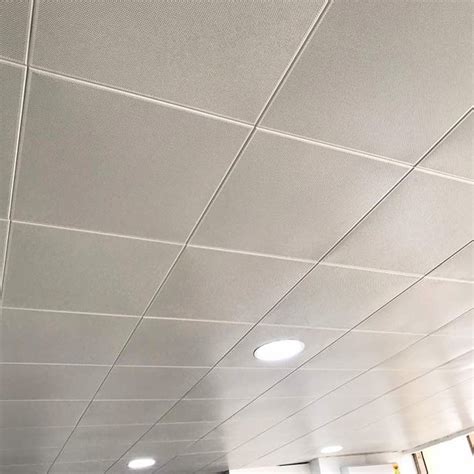 Coated Plan Metal Aluminum Ceiling Grid Tile Thickness 8 Mm At Rs 60