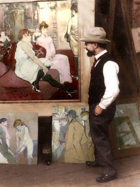 Painters In Color Henri De Toulouse Lautrec 1864 1901 Standing