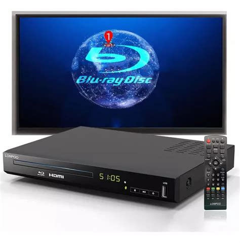 Reproductor De Dvd Y Blue Ray X Lonpoo Lp Cuotas Sin