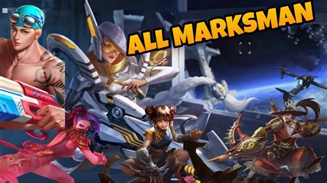 All Marksman Mlbb Youtube