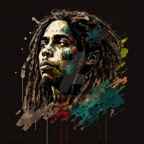 The Reggae Legend style Bob Marley 02 by ekortal on DeviantArt