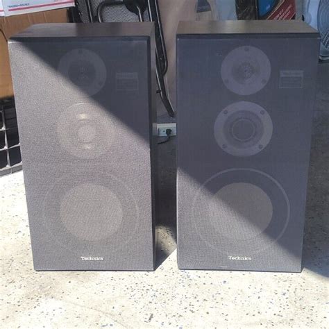 Technics Super Rare Honeycomb Disc Sb X A Way Speakers Vvgc Ebay