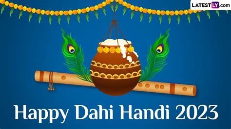 Festivals Events News Happy Dahi Handi 2023 Messages WhatsApp