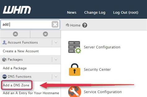 Tutorial Add A New Dns Zone With Whm On Dedicated Server Neuronvm Blog