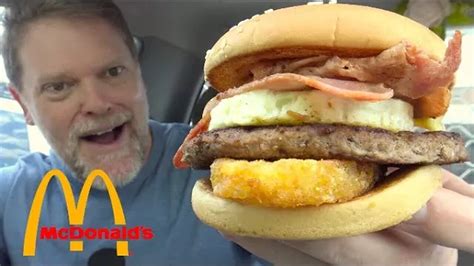 Mcdonalds Big Brekkie Burger Review