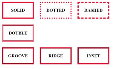 20+ Different CSS Border Examples - OnAirCode