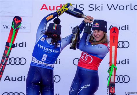 Il SuperG di Val dIsère si tinge dazzurro successo per Federica