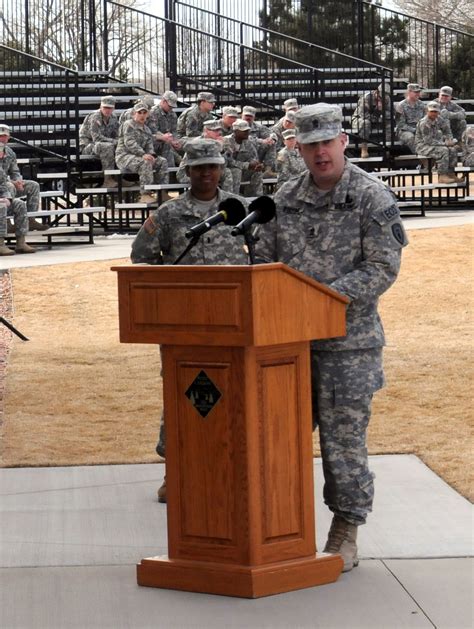 Dvids News St Eod Welcomes New Sergeant Major