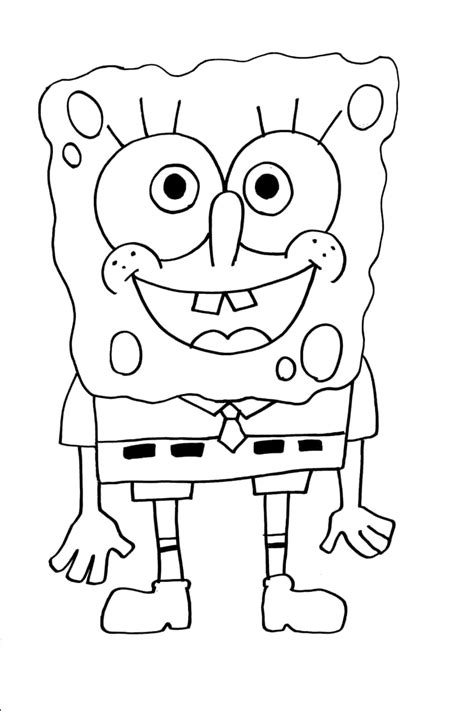 Dibujos Para Colorear Bob Esponja