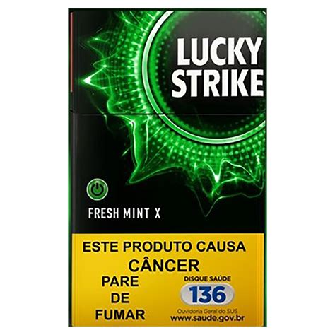 Mercado Milênio Cigarro Lucky Strike Mint X Cx20un