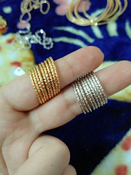 Jual Cincin Kroncong Halus Gold Silver Xuping Cantik Di Lapak