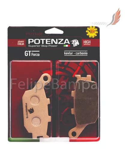 Kit Pastilha Potenza Traseira Kawasaki Vulcan S Ptz