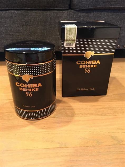 Cohiba Behike Ceramic Jar Cigars Puro Cubans