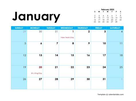 2025 Blank Monthly Calendar Free Printable Templates