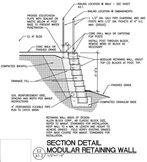 This Detail Is Suggested To Specify The Construction And Materials