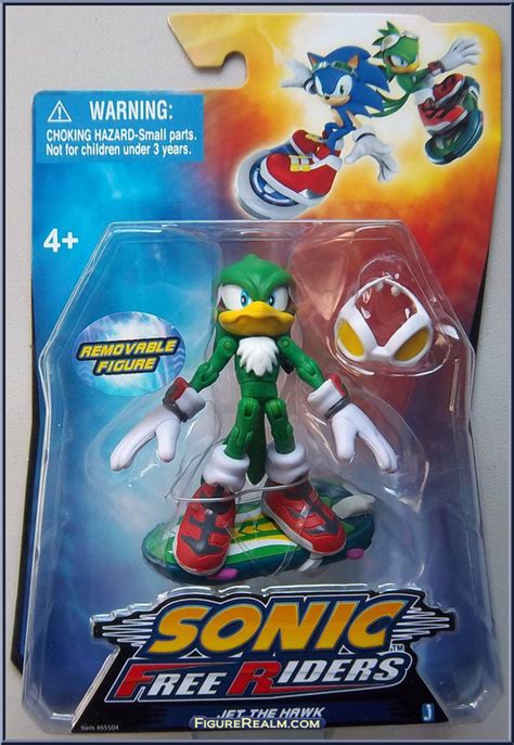 Jet the Hawk - Sonic the Hedgehog - Free Riders - Jazwares Action Figure