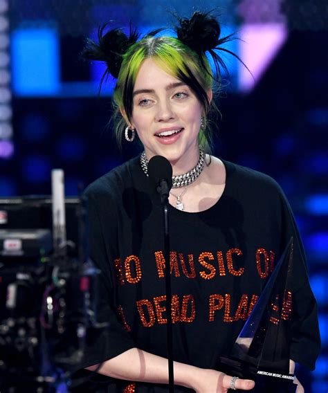 Billie eilish green hair - bingerhis