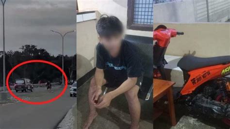 Video Viral Aksi Kejar Kejaran Polisi Dengan Pembalap Liar Di Kolaka