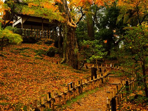 Kenrokuen garden, kanazawa in Japan :: Behance