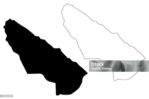 Kisela Voda Municipality Map Stock Illustration - Download Image Now ...