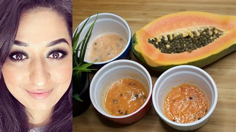 Diy Papaya Facial At Home For Glowing Radiant Spotless Skin Indian