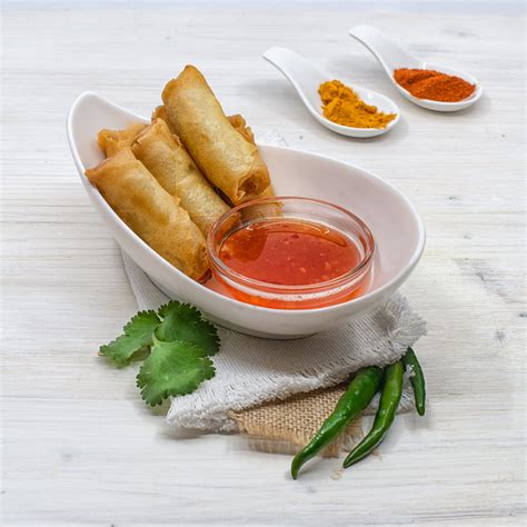 Chicken Spring Rolls (3 pieces) – Delhi House