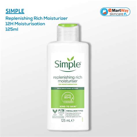 Buy Simple Replenishing Rich Moisturizer 125ml