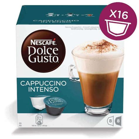 Капучино Интенсо в капсулах для кофемашин Nescafe Dolce Gusto – купить ...