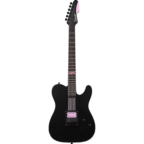 Schecter Guitar Research Machine Gun Kelly PT With Hot Pink Line ...