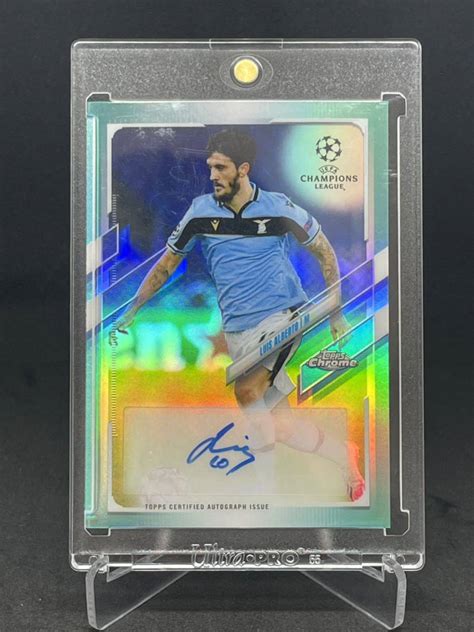 Yahoo Topps Chrome Ucl Refractor Autograph