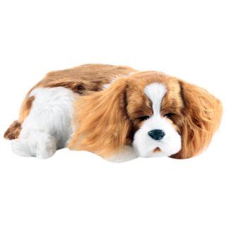 Perfect Petzzz Cavalier King Charles Breathing Pet Plush Toy At Best