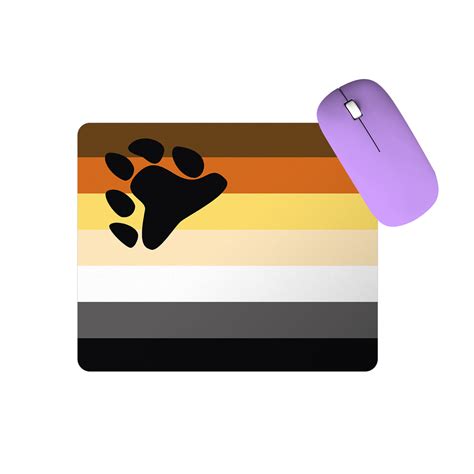 Mouse Pad Bandeira Do Orgulho Bear Talysma