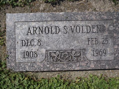 Arnold Selven Volden 1908 1969 Find A Grave Memorial