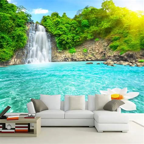 Custom Mural Nature Scenery Photo Wallpaper Living Room 3d Wallpaper Landscape Home Decor Wall