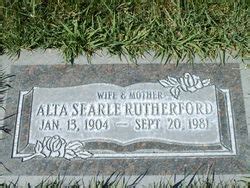 Ruth Alta Searle Rutherford 1904 1981 Mémorial Find a Grave