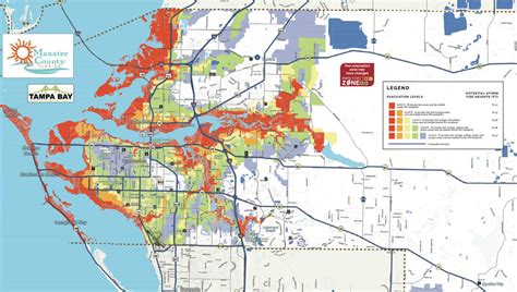 Manatee County Hurricane Evacuation Zone Map